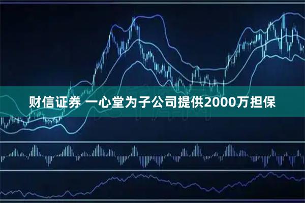 财信证券 一心堂为子公司提供2000万担保