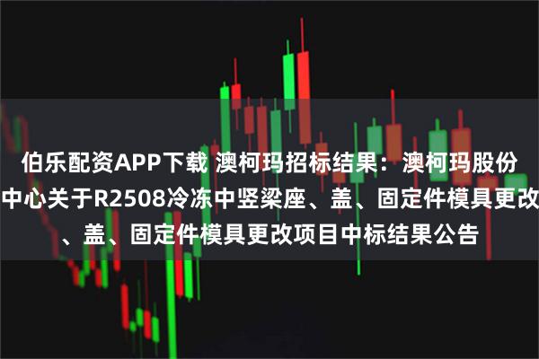 伯乐配资APP下载 澳柯玛招标结果：澳柯玛股份有限公司智能制造中心关于R2508冷冻中竖梁座、盖、固定件模具更改项目中标结果公告